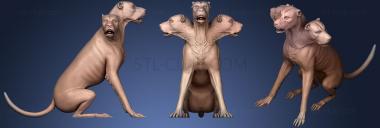 3D model Bernini Cerberus (STL)